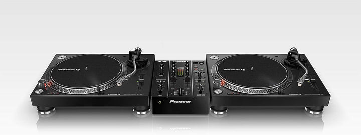 Pioneer DJ PLX-500-K DJ-Plattenspieler mit Direktantrieb, schwarz Black Single, Black Single