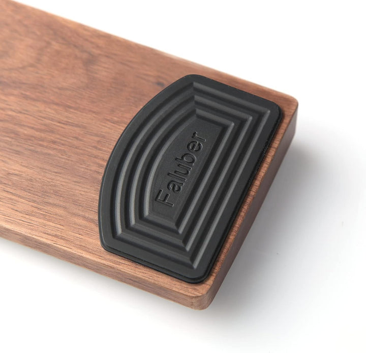 Faluber Holz-Handballenauflage – Tencellos (TKL)36mm – Walnussholz – Mechanische Gaming-Tastatur – E