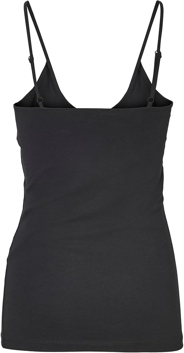 VERO MODA Damen Vmmaxi My Soft V Singlet Trägershirt / Cami Shirt S Schwarz (4x Black), S Schwarz (4