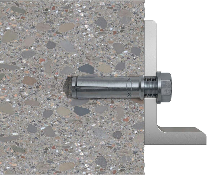 Fisher 48284 Einschlaganker 100 x EA II M8 (Ø x L) 10 mm x 30 mm, (Ø x L) 10 mm x 30 mm