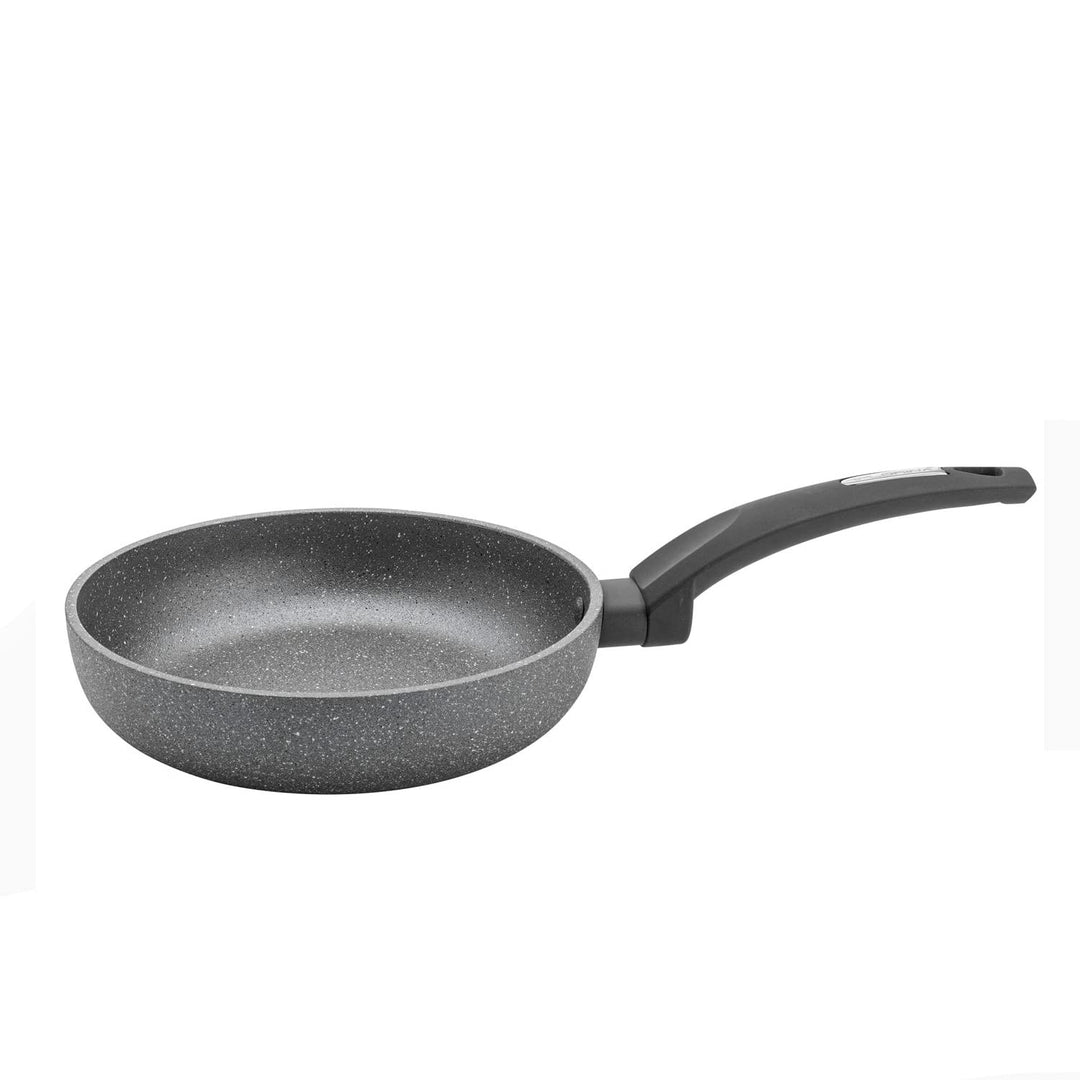 FLORINA - Bratpfanne aus Aluminium LAVA STONE I 20 cm Durchmesser I Tiefe Pfanne Induktion I Antihaf