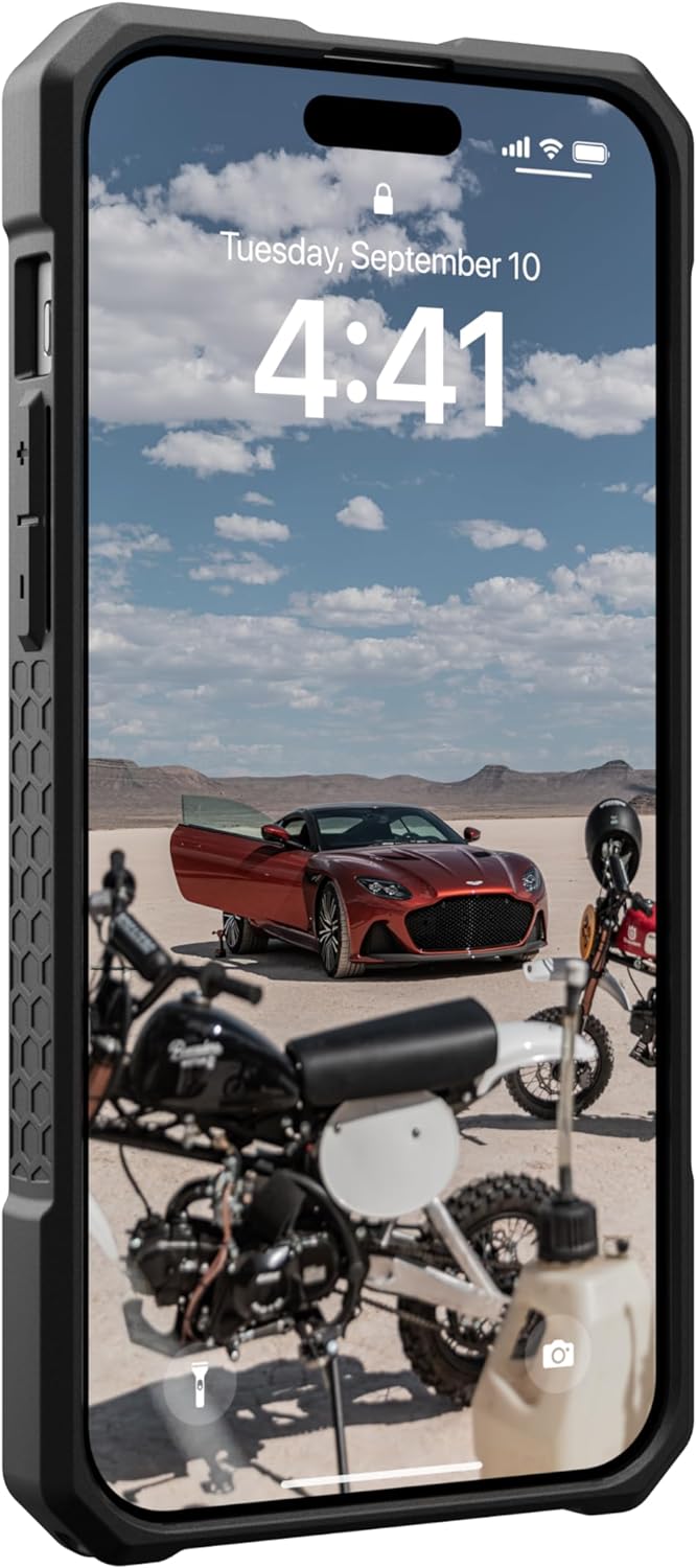 URBAN ARMOR GEAR Monarch Pro Schutzhülle kompatibel mit Apple iPhone 15 Plus Hülle [Wireless Chargin