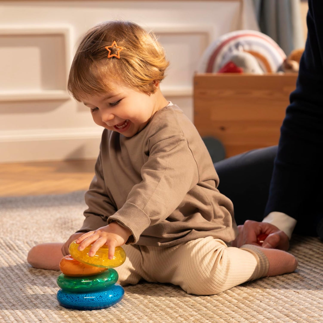 Goliath – Lil’ Jellies - Jelly Stacker | Stapelspielzeug für Babys – Weiche sensorische Squishy-Ring