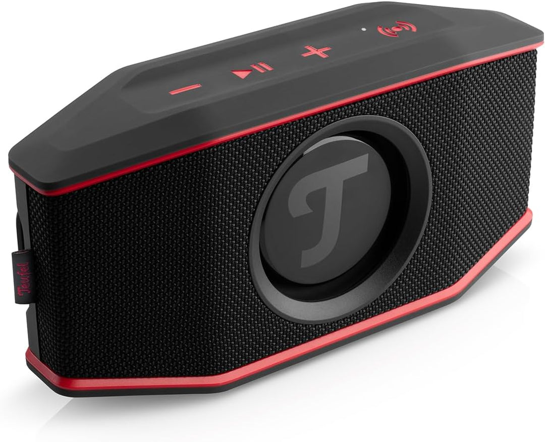 Teufel ROCKSTER GO 2 Stereo Set Bluetooth Speaker - Tragbarer Lautsprecher für draussen, mit Langer