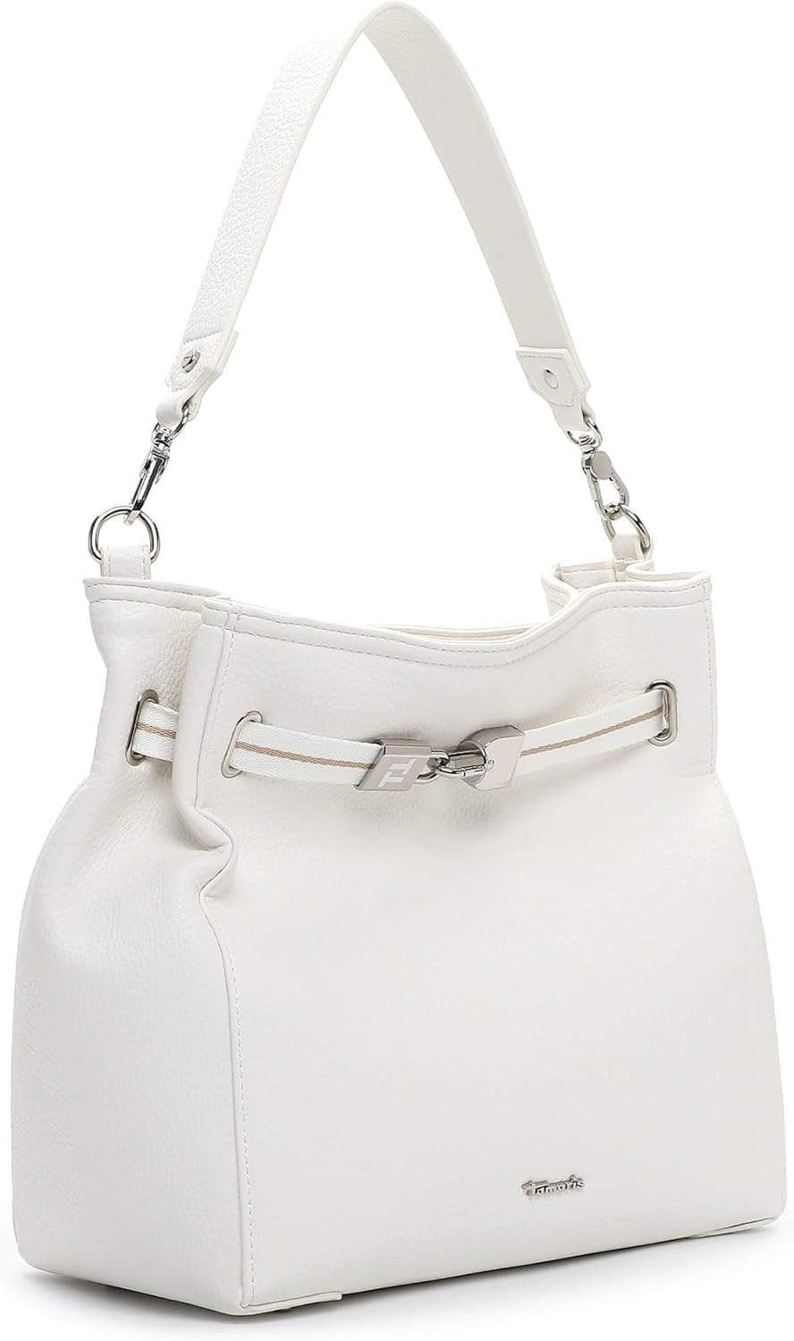 Tamaris Beutel TAS Kirima 34432 Damen Handtaschen Uni Weiss Einheitsgrösse, Weiss Einheitsgrösse