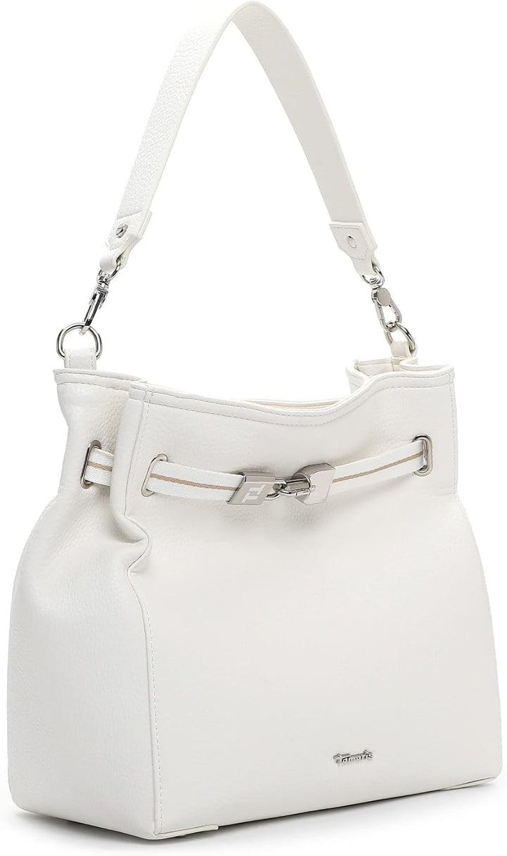Tamaris Beutel TAS Kirima 34432 Damen Handtaschen Uni Weiss Einheitsgrösse, Weiss Einheitsgrösse