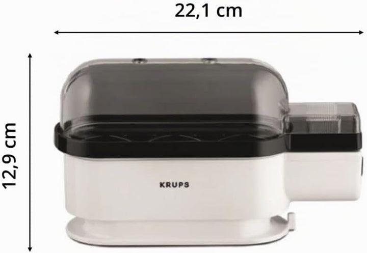 Krups F23470 Eierkocher Ovomat Trio | Mit Wasserstandanzeige | Für bis zu 3 Eier | kompakte Grösse|
