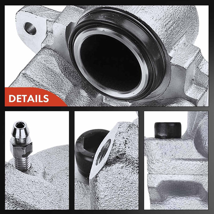 Frankberg Bremssattel Bremszange Vorne Links Kompatibel mit Clio 1990-2016 Twingo 1996-2014 M.e.g.a.