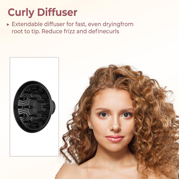 1500w Air Styler 8 in 1 Atopskins Hairstyler set mit 110000 RPM Motor Haartrockner, Rundbürstenföhn