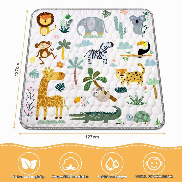 Aolso Baby Spielmatte, Baby Krabbelmatte, Faltbare Spielmatte, Krabbeldecke, Kleinkind Aktivität-Spi