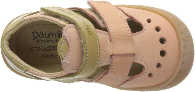 Däumling Mädchen Sven Sneaker 21 EU Chalk Lachs, 21 EU Chalk Lachs