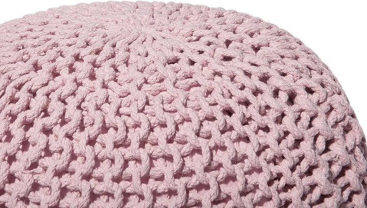 Trendy Ottoman in Rosa Baumwolle 50x35 cm Conrad