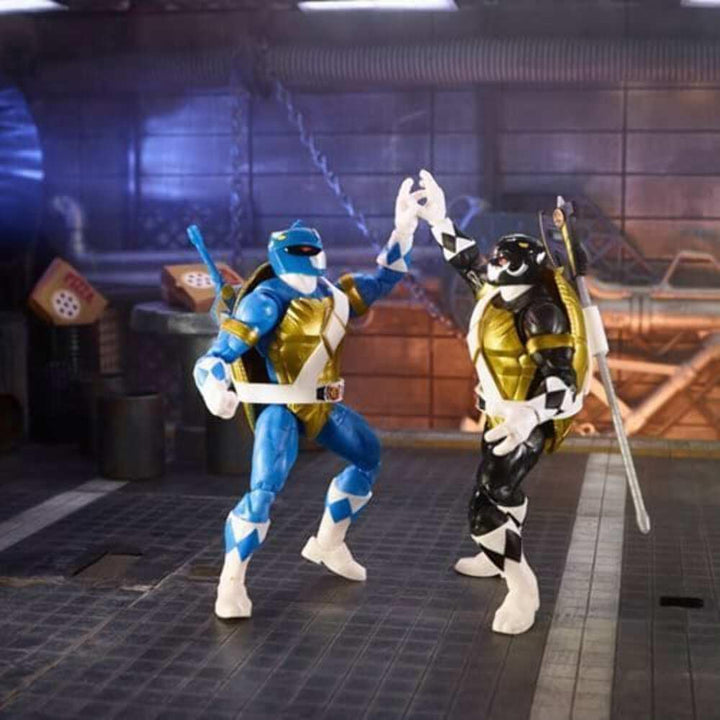 THG Rangers X Teenage Mutant Ninja Turtles Relámpago Colección Pie Solmutter Tommy Raphael Rojo Figu