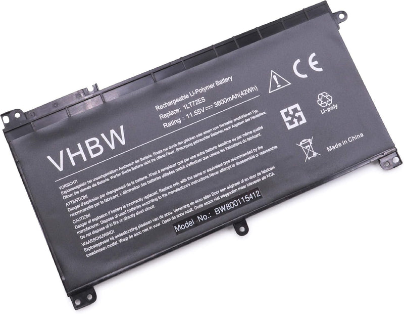 vhbw Akku kompatibel mit HP ProBook 11 G1 EE(2393117), 11 G1 EE(Z3A47EA), X360 11 G1, X360 11 G2 EE