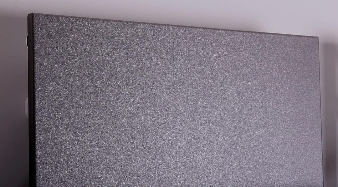 BADHEIZKÖRPER Design Mirror Steel 2 120x47cm 799 W anthrazit SZAGATO Handtuchwärmer Handtuchtrockner