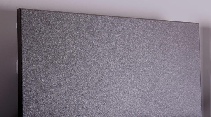 BADHEIZKÖRPER Design Mirror Steel 2 120x47cm 799 W anthrazit SZAGATO Handtuchwärmer Handtuchtrockner