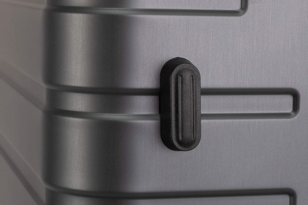 Travelhouse Oslo Alu Reisekoffer Graphit L-75cm Hartschalenkoffer Reisetrolley Suitecase Trolley 2X