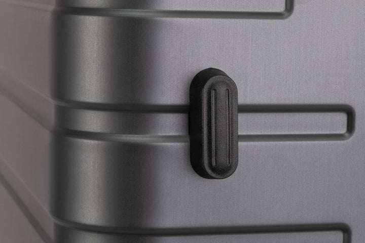 Travelhouse Oslo Alu Reisekoffer Graphit L-75cm Hartschalenkoffer Reisetrolley Suitecase Trolley 2X