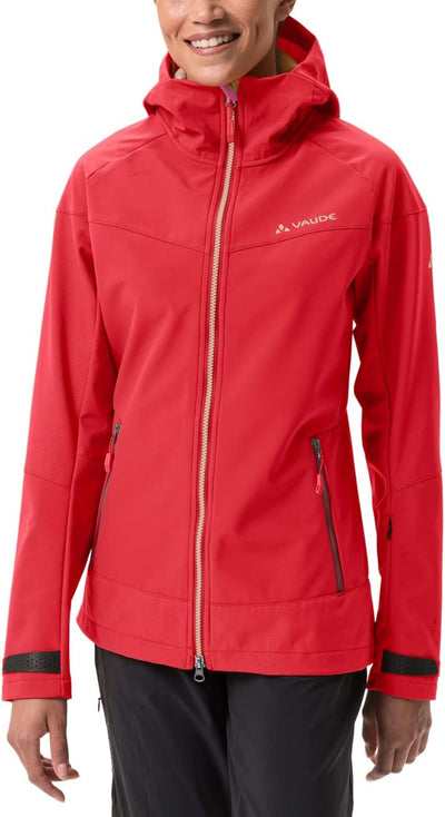 VAUDE Damen Women's All Year Elope Softshell Jacket Jacke 40 flame, 40 flame