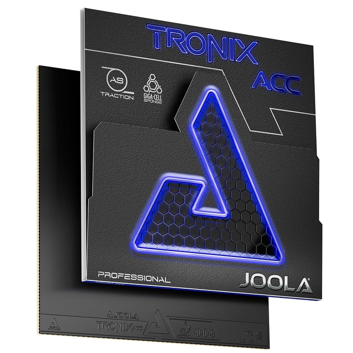 JOOLA Tischtennis-Belag TRONIX Acc Schwarz 2,0