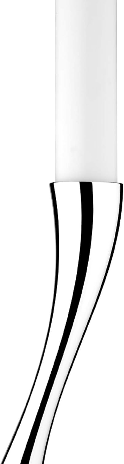 Georg Jensen Cobra Boden Kerzenhalter, Steel Silver, S