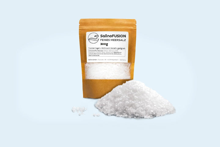 Salino Mini-Saline Vita – Stylischer Salzluft-Befeuchter für Zuhause, gesundes Raumklima, natürliche