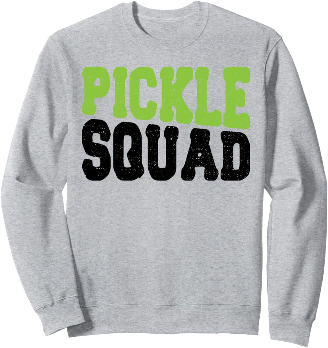 Vegan: Pickle Squad - Gemüse Sprüche Sweatshirt