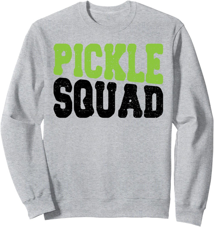 Vegan: Pickle Squad - Gemüse Sprüche Sweatshirt