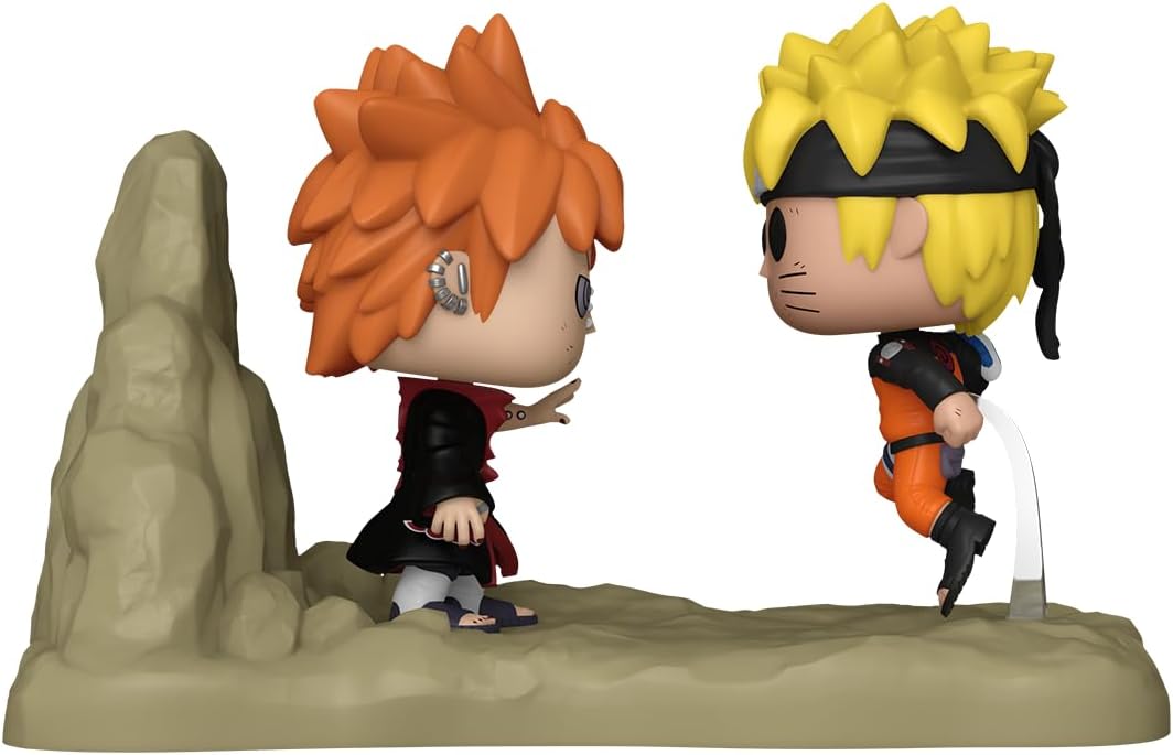 Funko Pop! Moment: Naruto Uzumaki - Pain V Naruto Uzumaki - Vinyl-Sammelfigur - Geschenkidee - Offiz