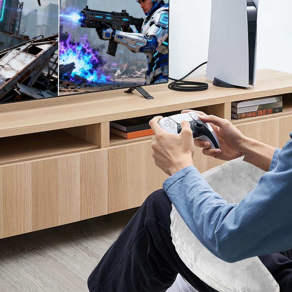 Gaming Kissen Lesekissen, Ergonomic Aufblasbares Armstützkissen für Lange Gaming-Sessions, Häkelkiss