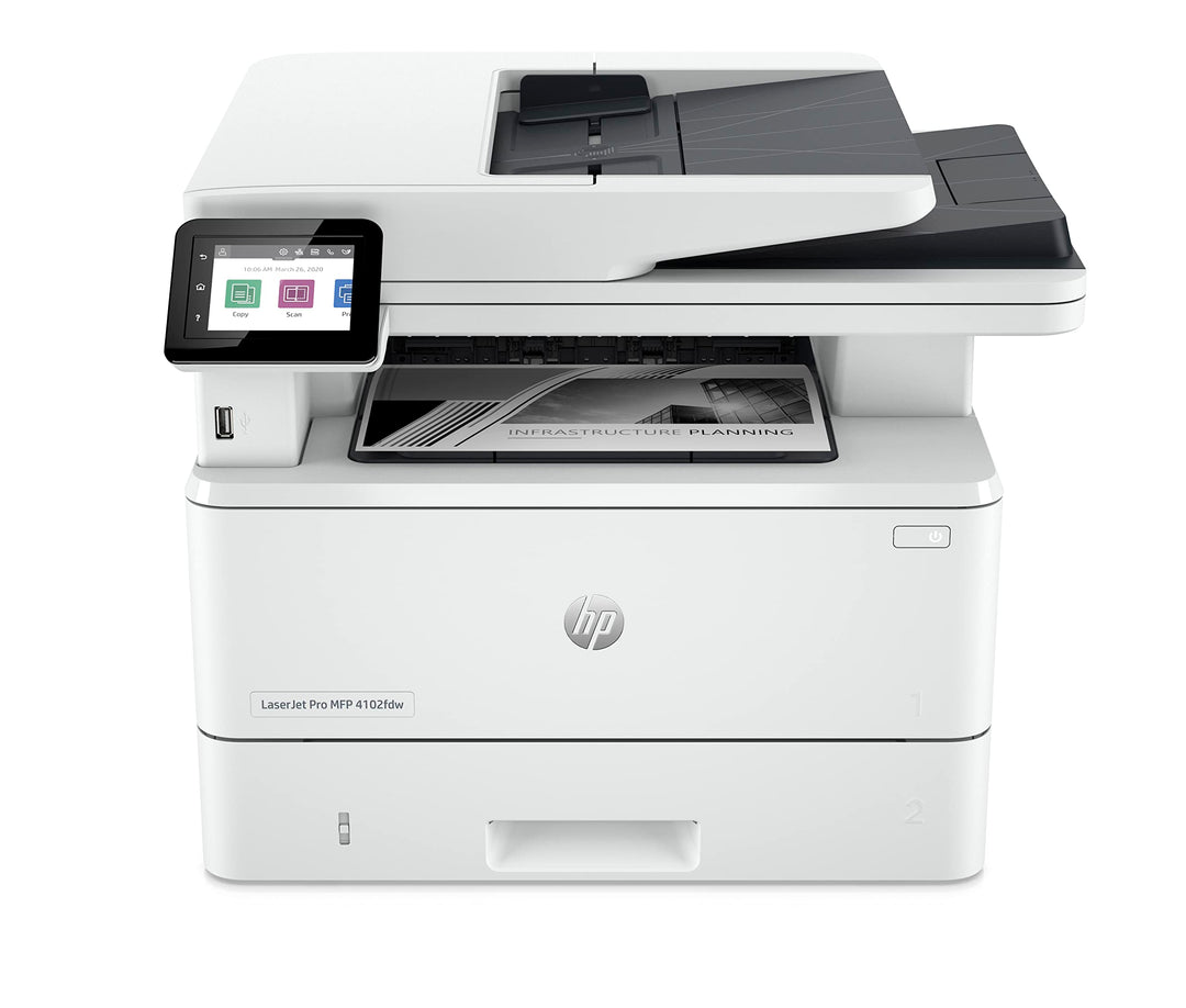 HP LaserJet Pro MFP 4102fdw Multifunktions-Laserdrucker, WLAN, Fax, Automatischer beidseitiger Druck