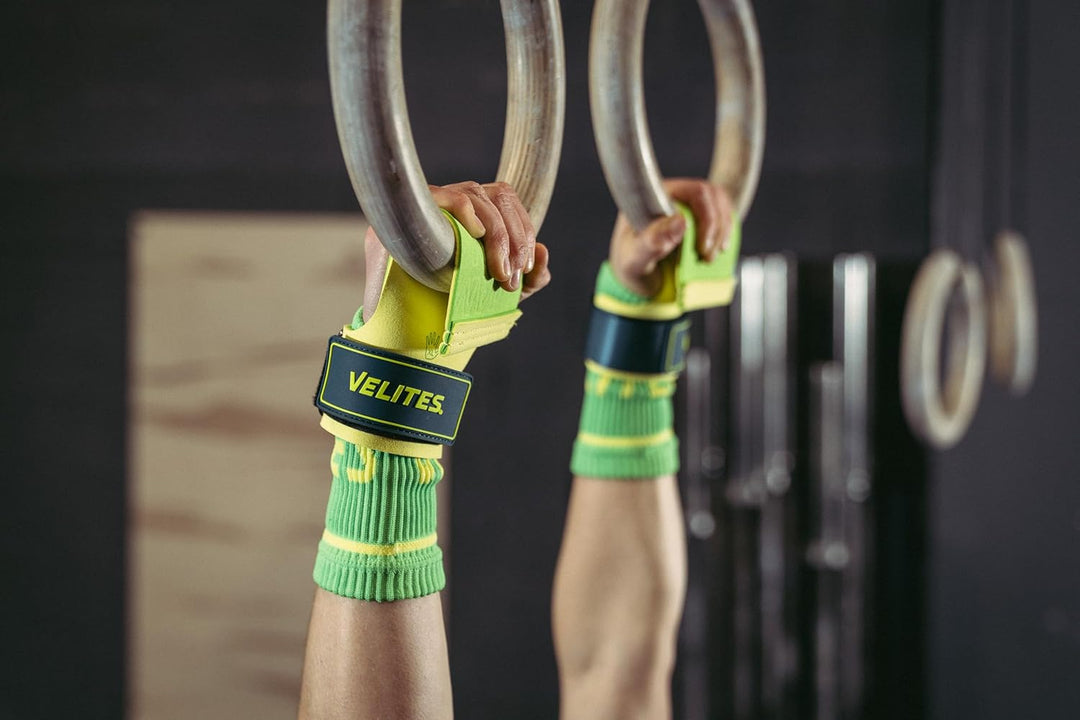 Velites | Handgrips Quad Pro + handgelenkbandage | Gleichgewicht zwischen Flexibilität, Komfort und