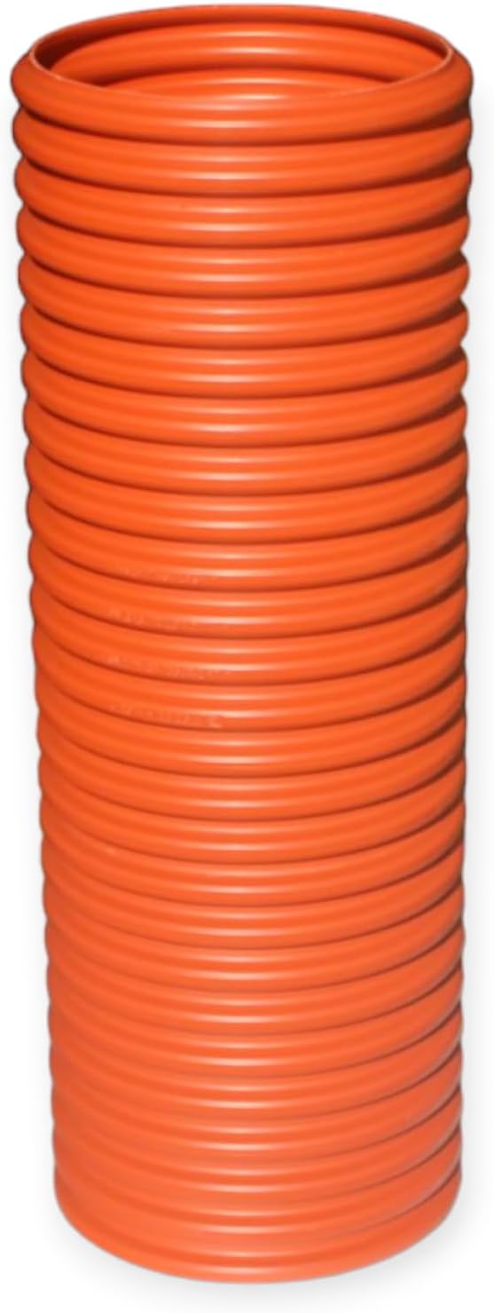 KG Steigrohr Wellrohr 1m Lang DN315 Drainagerohr Kontrollschacht Abwasser Kanalschacht Kanalrohr Sic