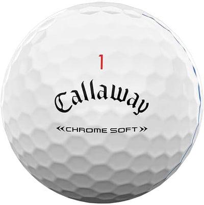 Callaway Golf Chrome Soft Golfbälle (Serie 2022) Triple Track, Triple Track