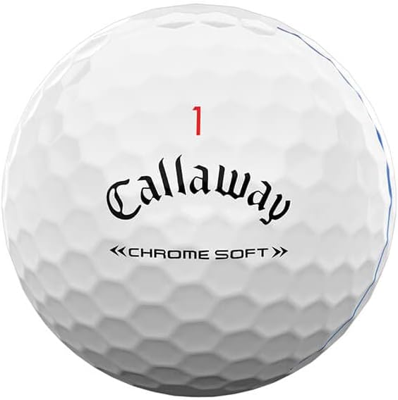 Callaway Golf Chrome Soft Golfbälle (Serie 2022) Triple Track, Triple Track