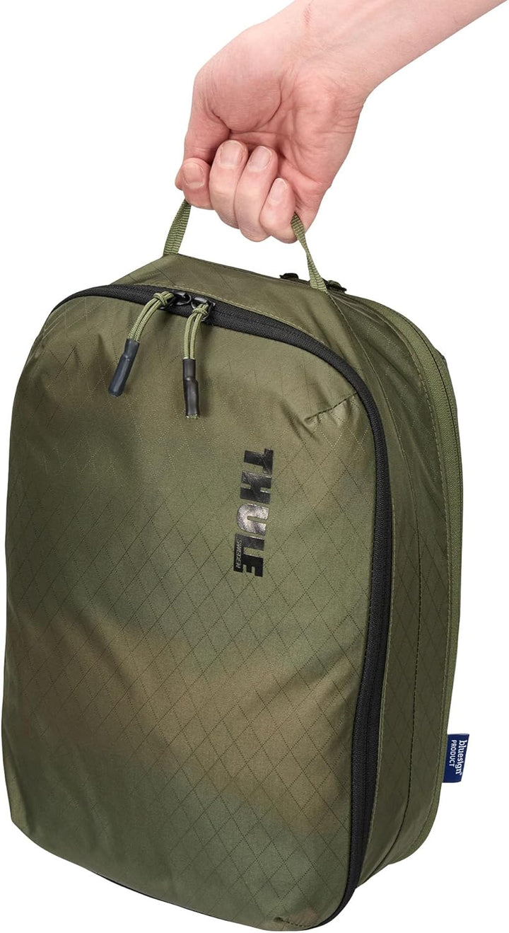 Thule Clean/Dirty Packing Cube Packwürfel Für Saubere/schmutzige Kleidung Mittelgross Soft Green Ein