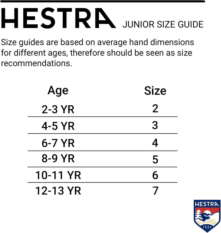 HESTRA Sundborn Handschuh 3 Orange / mehrfarbig, 3 Orange / mehrfarbig