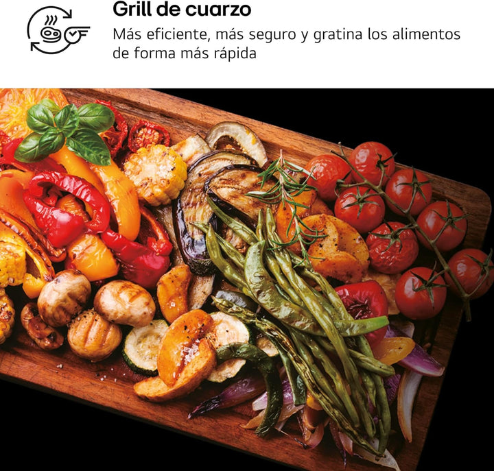 LG MH6044V Mikrowelle mit Grill, 20 Liter, 700 W,