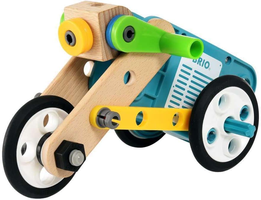 BRIO Builder 34591 Motor-Konstruktionsset 120 TLG. - Set mit Motor zum Konstruieren von Hubschrauber