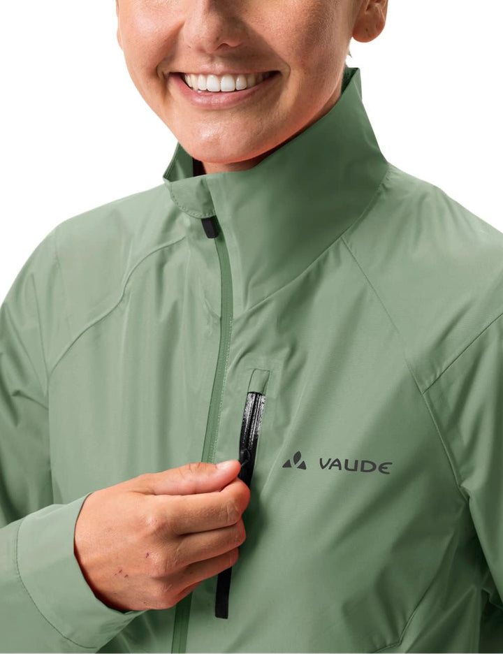 VAUDE Damen Women's Kuro Rain Jacket Jacke 44 willow green, 44 willow green