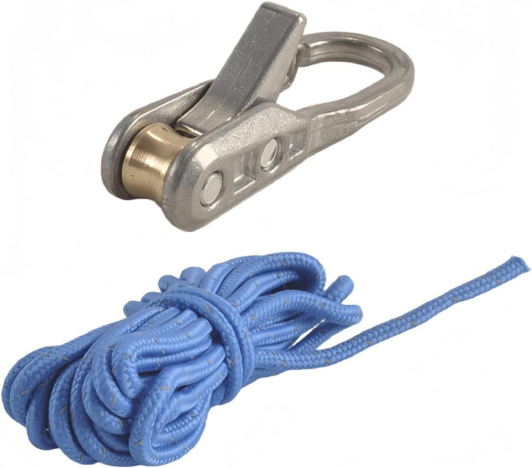 Rope Roller Cam Lock Tensioner, Roped Tightening Tool Mit Zubehör Paracord, Für Outdoor-Camping, Wan