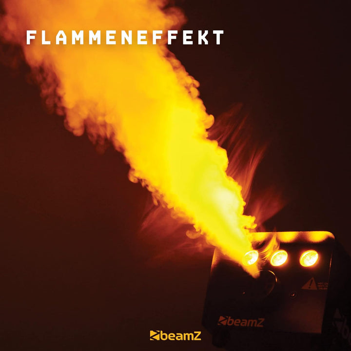 BeamZ S700-LED Nebelmaschine mit LED Flammeneffekt 700 Watt, Fogger, Party Rauchmaschine, Fog Machin