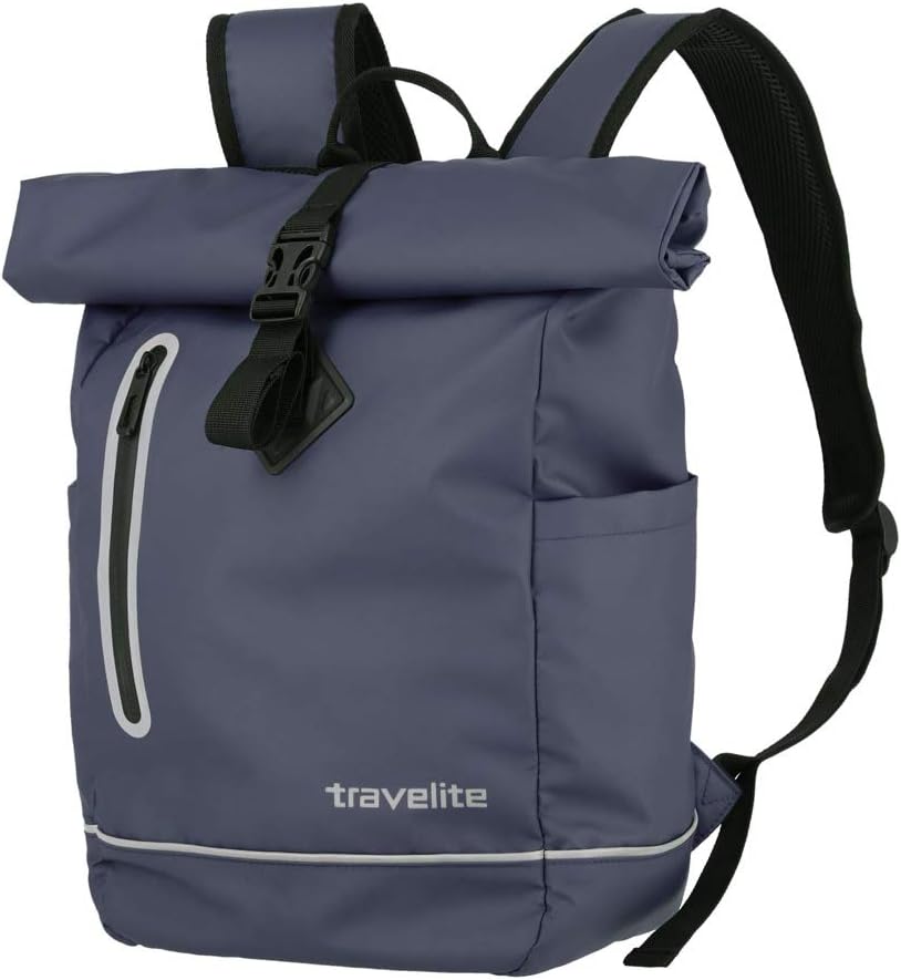 Travelite Handgepäck Rucksack mit Laptop Fach 15,6 Zoll, 60 cm, 35 Liter, 800 Gramm & BASICS rucksac