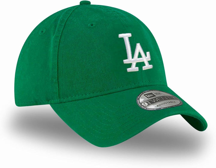 New Era 9Twenty Cap MLB Basecap Baseball Verstellbar Kappe #25-Dodgers-Green-31613 Einheitsgrösse, #