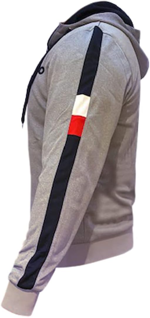 GEWO Hoodie Corvo 3XS Grau Melange/Schwarz, 3XS Grau Melange/Schwarz