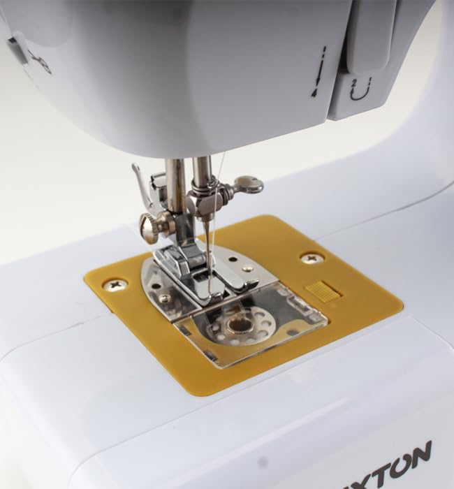 PRIXTON - Tragbare Nähmaschine P120 - Schublade für Zubehör - Integrierte Lampe - 16 Arten von Muste