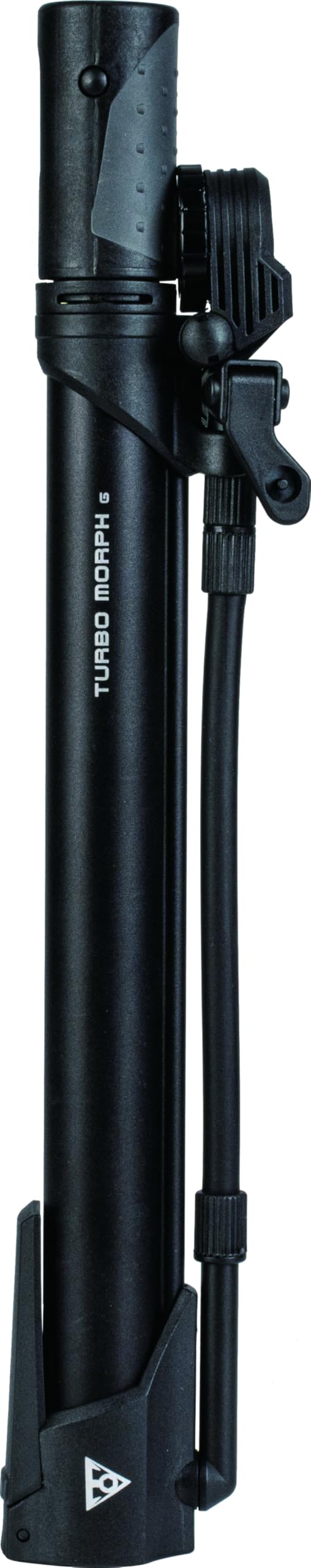 Topeak Turbo Morph G Pumpe aus Stahl/Aluminium/Fiberglas in der Farbe Schwarz und Gelb, Druck: bis 1