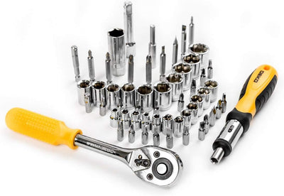 DEKO 228-teilig Premium Universal Werkzeugkoffer - und Haushalts-Werkzeugsets 228PCS, 228PCS
