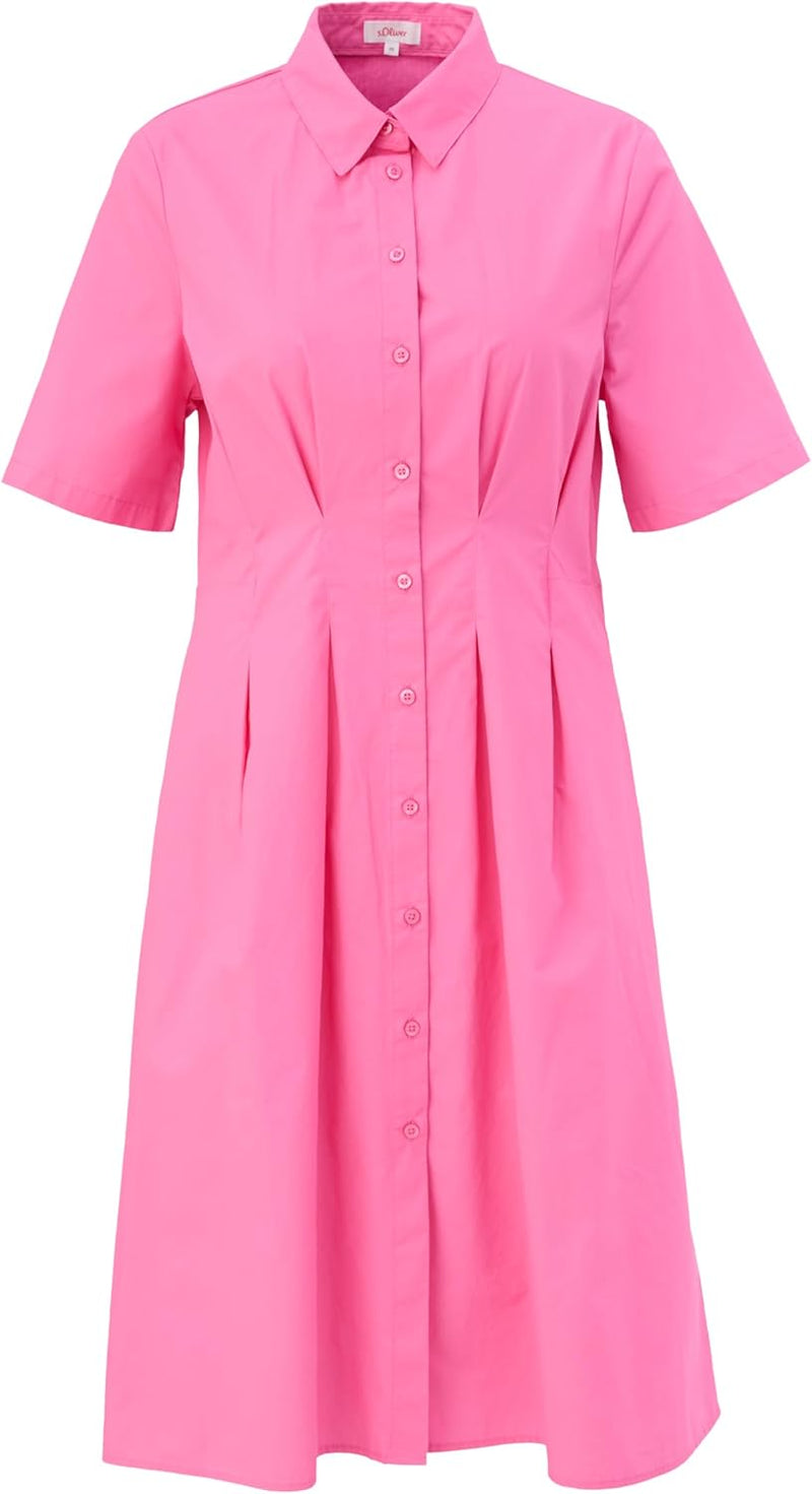 s.Oliver Damen Kleid kurz 42 Rosa 4426, 42 Rosa 4426