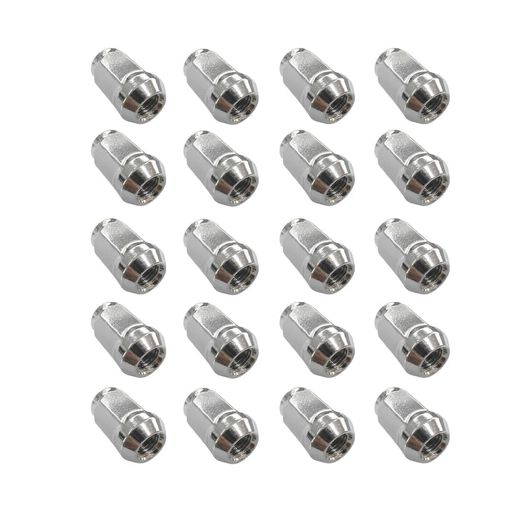 20 Radmuttern Kegelbund geschlossen M12x1,25 HEX19 kompatibel mit Suzuki, Lada